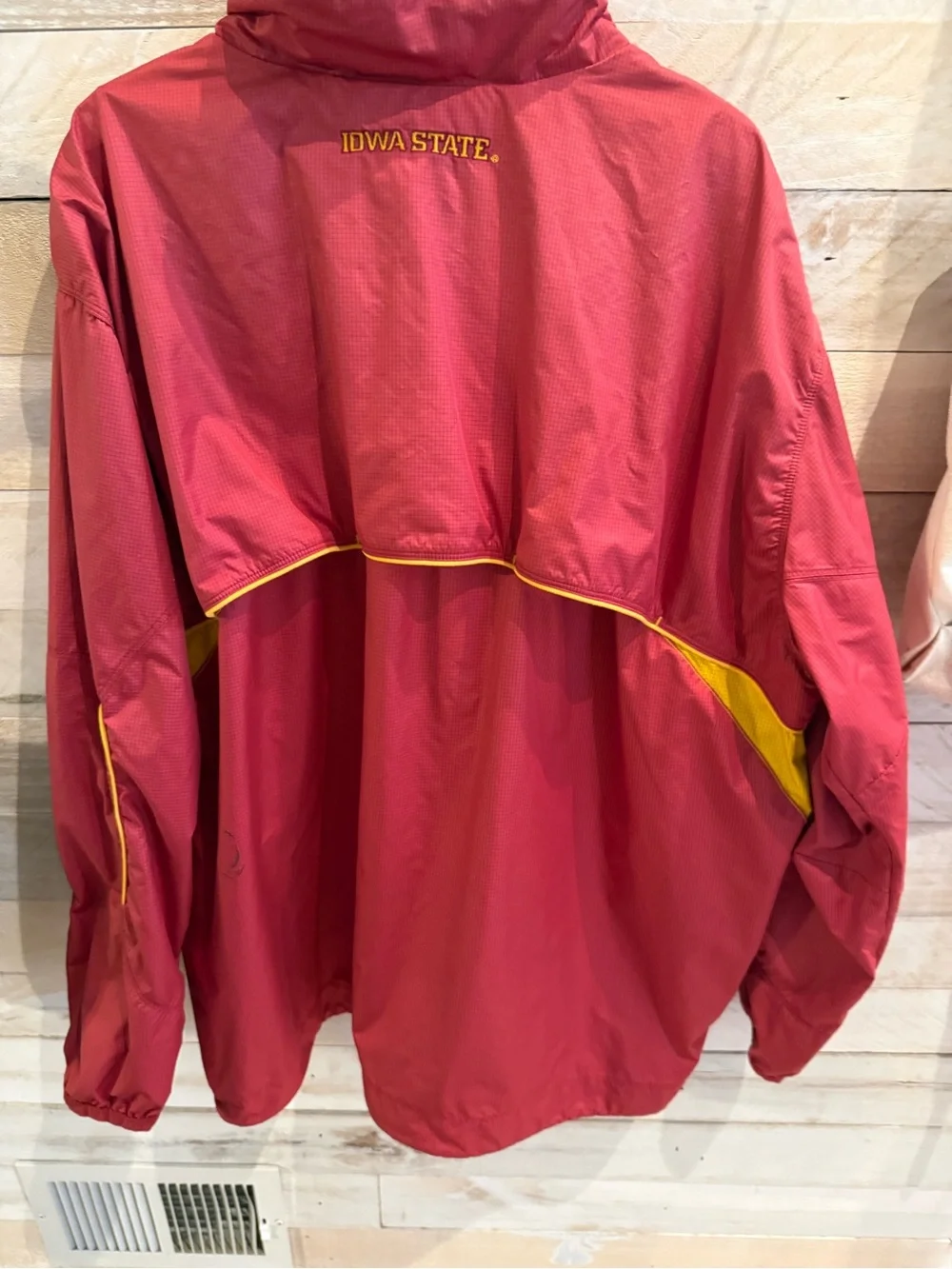 Nike Jacket lowa State Cyclones Mens XXL Pullover NCAA Storm